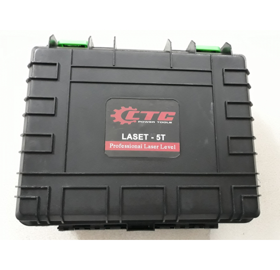 Máy Cân Bằng Laser CTC 5 Tia Xanh Cao Cấp,có remote